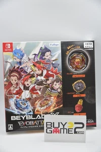 NEW Switch Beyblade X EvoBattle + Limited Beyblade (Japanese Bundle) - Picture 1 of 2