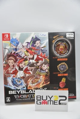 NEW Switch Beyblade X EvoBattle + Limited Beyblade (Japanese Bundle) - Image 1 of 2