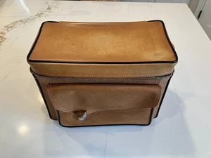 Estuche para cámara Perrin vintage cuero de vaca "The Sportsman" 503 bolso con correa - Imagen 1 de 20