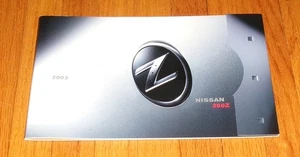 Original 2003 Nissan 350Z Sales Brochure Catalog - Picture 1 of 2