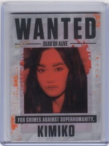 2025 Upper Deck Skybox The Boys KIMIKO 1:900 Pack 1:5 CASE SSP MOST WANTED #MW-2 - Picture 1 of 2