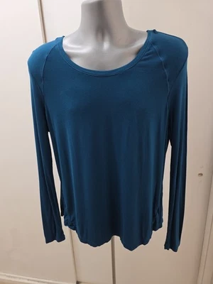 Camisa deportiva Cascade Sports XXL verde azulado manga larga entrenamiento top ropa deportiva Foto 1 de 4