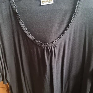 Roman Originals Black Short Sleeve T-Shirt/ Top Size XL, BNWOT. - Picture 1 of 5