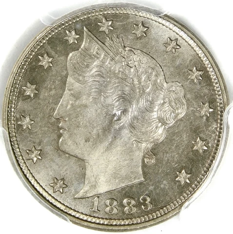 π₯Άππππ½πPCGS RPD FS1302 MS64 1883 NO CENTS LIBERTY HEAD NICKEL Cover