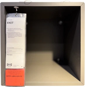 Brand New IKEA EKET Dark Gray Cabinet 35x35x35 cm 13 ¾x13 ¾x13 ¾ " 503.345.91 - Picture 1 of 1