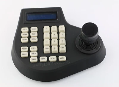 CCTV 3D 3-Axis PTZ Joystick Keyboard Controller RS485 For PTZ Speed Dome Camera - Image 1 of 4
