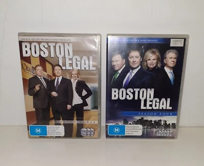 Boston Legal Season Three & Four Dvd. Region 4. Fantastic Condition. - image 1 of 4