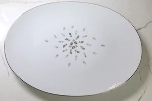 Petite Bouquet Japan Oval Serving Platter 14 X 10.5” - Picture 1 of 5