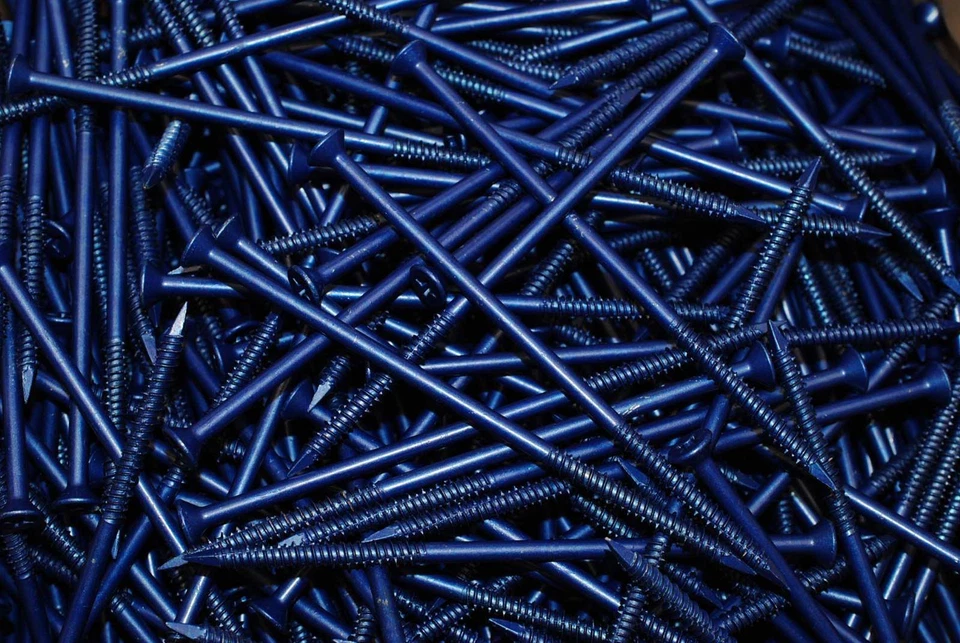 LEXAR INDUSTRIAL (50) Phillips Flat Head 1/4 x 6 Concrete Masonry Screws Tapcon Anchor