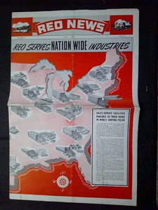 REO News Truck Trade Magazine July 1945 Original 10 pgs Nation Wide Industries - Picture 1 of 3