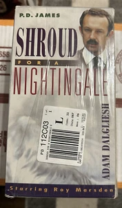 P.D. James - Shroud for a Nightingale Good Vhs Box Set In Great Condition - Imagen 1 de 2