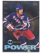 1995-96 Skybox E-Motion Ntense Power #3 Mark Messier New York Rangers