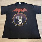Vintage 1989 Anthrax Now Its Dark State Of Euphoria T-Shirt Don?T You Look At Me