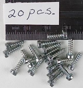 M2 T8 Socket head Cap 8MM Screws 20pc. Thread Rolling/Forming Screws for Plastic - Picture 1 of 3
