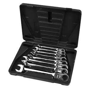 Imperial SAE AF UNF/UNC Flexi Ratchet Spanner Set 5/16" - 3/4" 8pc Wrench TE493 - Picture 1 of 3