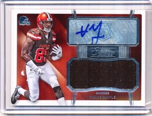 2015 PANINI DONRUSS FIRMA VINCE MAYLE MATERIALE AUTO - Foto 1 di 1