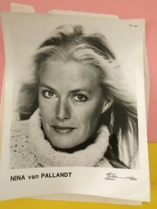 Nina Van Pallandt , original talent agency headshot photo with credits - Picture 1 of 2