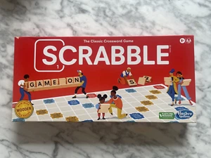 Hasbro Scrabble Classic Board Game w/Wooden Tile Racks Brand NEW In Box/Sealed - Picture 1 of 11