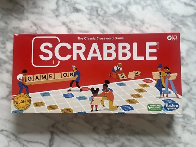 Hasbro Scrabble Classic Board Game w/Wooden Tile Racks Brand NEW In Box/Sealed - Image 1 of 4