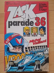 ZACK PARADE Nr.36 von 1979 Michel Vaillant, Dan Cooper, Tony Stark, Yalek - TOP - Picture 1 of 3