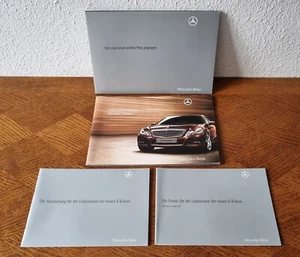 Tolle Mercedes Benz Mappe Prospekt - Die neue E Klasse 2009 - Picture 1 of 6