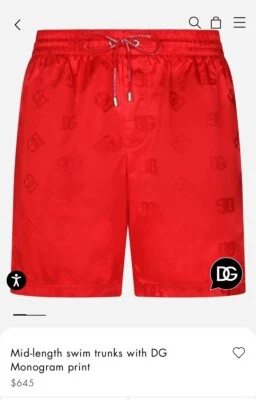 Dolce & Gabbana M4A13T-FISCE New USA Size Small 🇮🇹  - Image 1 of 4