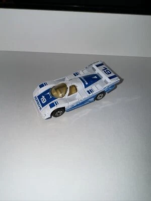 Vintage Maisto Porsche 956 Blue & White #2 Made In 1982 Near Mint 815$ - Image 1 of 4