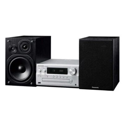 Panasonic Mini Component Silver SC-PMX90-S Home Audio 100VAC 50/60Hz - Image 1 of 4