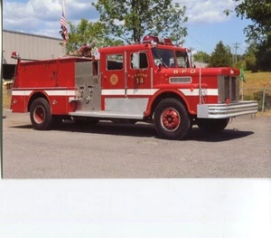 Springfield MA Engine 14 1970s Maxim S Pumper - 4x6 Color Fire Apparatus Photo - Bild 1 von 1