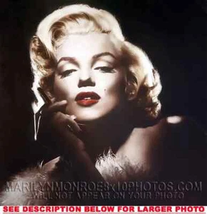 MARILYN MONROE SUTRY BEAUTY LABBRA ROSSE 1xRARA5X7 FOTO - Foto 1 di 1