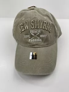 Lucky 7 EE. UU. Ajustable Bordado Nuevo Smyrna Beach Florida Logo Gorra Sombrero NUEVO - Imagen 1 de 7