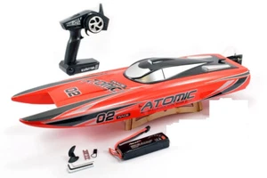 Volantex Racent Atomic 70cm Brushless RC Racing Speed Boat ARTR - Fast 60KPH! - Picture 1 of 6