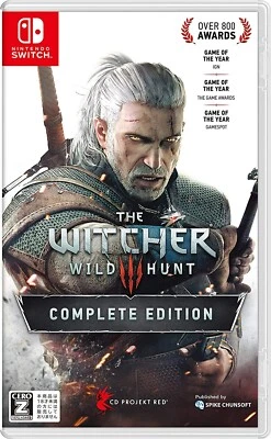 Y140 UGX  Nintendo switch THE WITCHER WILD HUNT CONPLETE EDITION Japan - Image 1 of 4