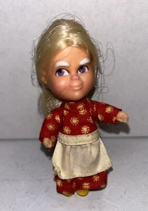 Vintage Storykins “Old Mother Hubbard” Kiddle Clone doll 1967 Palitoy No Glasses - Picture 1 of 6