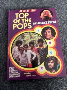 Iconic Top of the Pops Annual 1974 featuring Osmonds, Jackson 5, Bowie etc, VG - Picture 1 of 3