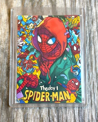 2024 GGC HOBBY STUDIO MARVEL SPIDERMAN BOCETO ARTISTA KAMINA AUTÓGRAFO AUTOMÁTICO 1/1 Foto 1 de 2