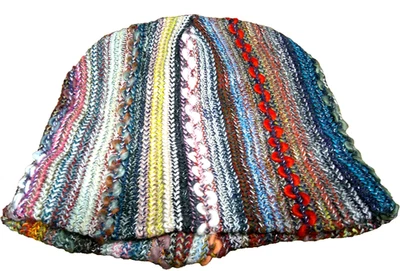 Fashion by Mirabeau Beanie Cap Multicolor Knit Winter Hat-Stretchy One Size 1030 - Image 1 of 3