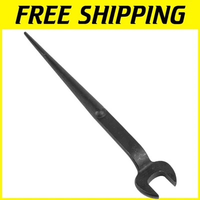 Klein Tools Llave Spud de acero de aleación de alta resistencia de 3/4 pulgadas con apertura de 1-1/4 pulgadas Foto 1 de 4