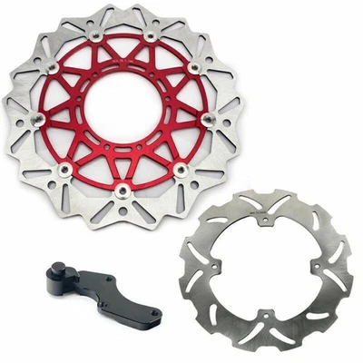 For Honda CRF 250 450 X Oversize Brake Disc Rotor Adapter CRF250R CRF450R CR250R — 第 1/4 张图片