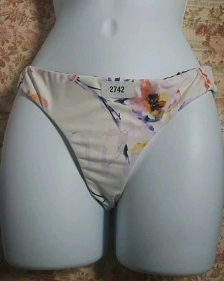 Bikini Lab Swimwear Reversible Floral Bottom Hipster Swimsuit  Size Small - Image 1 of 4