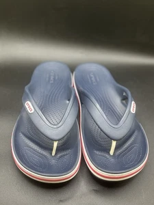 Crocs blau Flip Flop Sandalen Herren Größe 11 - Bild 1 von 1