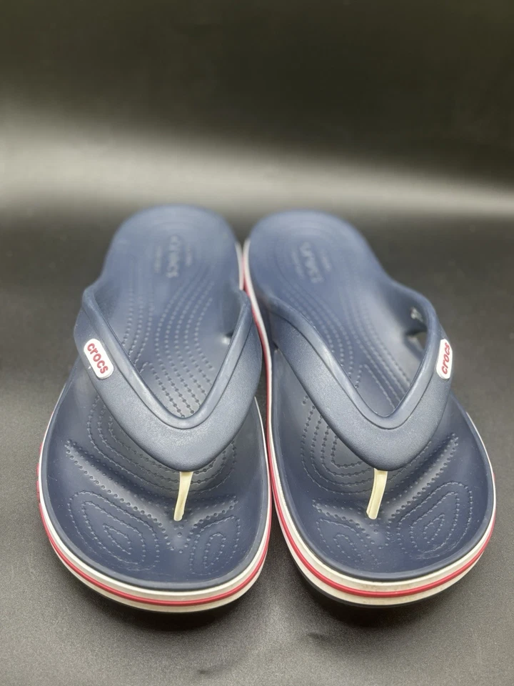 Sandalias Crocs azules chanclas para hombre talla 11 Foto 1 de 1