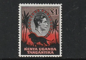 GEOVI KUT 54 £1 fresh vlmm cat £20 perf 121/2 - Bild 1 von 2