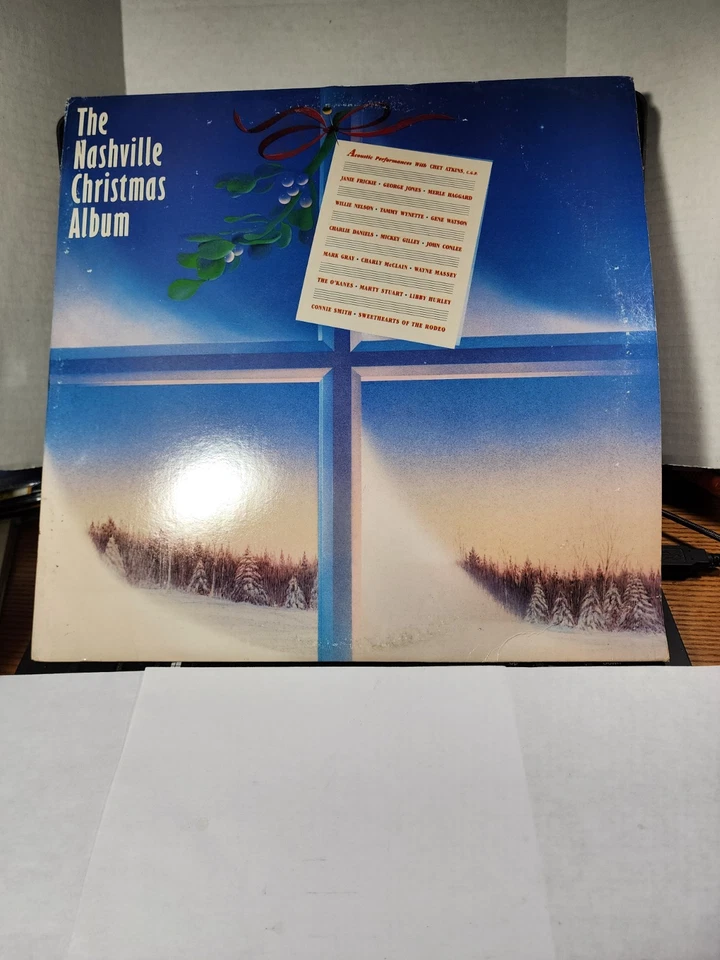Various - The Nashville Christmas Album (1986, 12” Vinyl LP, E 40418) VG+ R61 Foto 1 de 2