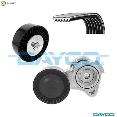 VRIBBED BELT SET KPV702 FOR BMW 1/3/E9/E87/E82/Convertible/E88/5/E6 X3/SAV/E83 - Image 1 of 4