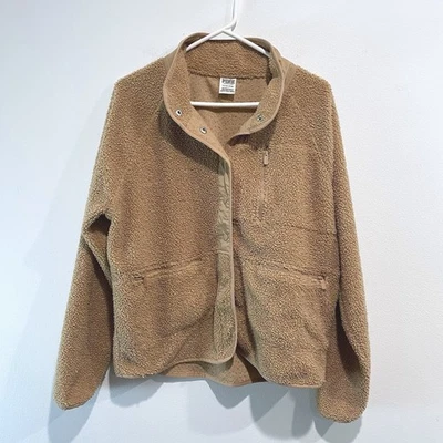 Jaqueta Victoria's Secret ROSA PELÚCIA SHERPA zíper completo botão de pressão lã pequena P - Imagem 1 de 4