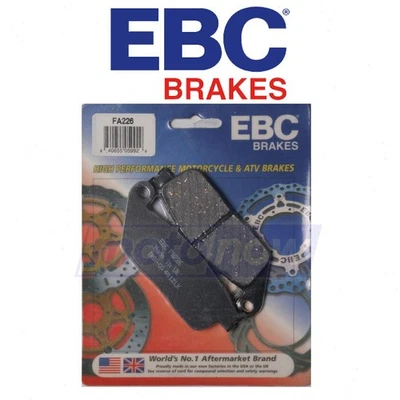 EBC Front Organic Brake Pads for 1995-1998 Honda CBR600F F3 - Brake Brake nl - Imagem 1 de 4