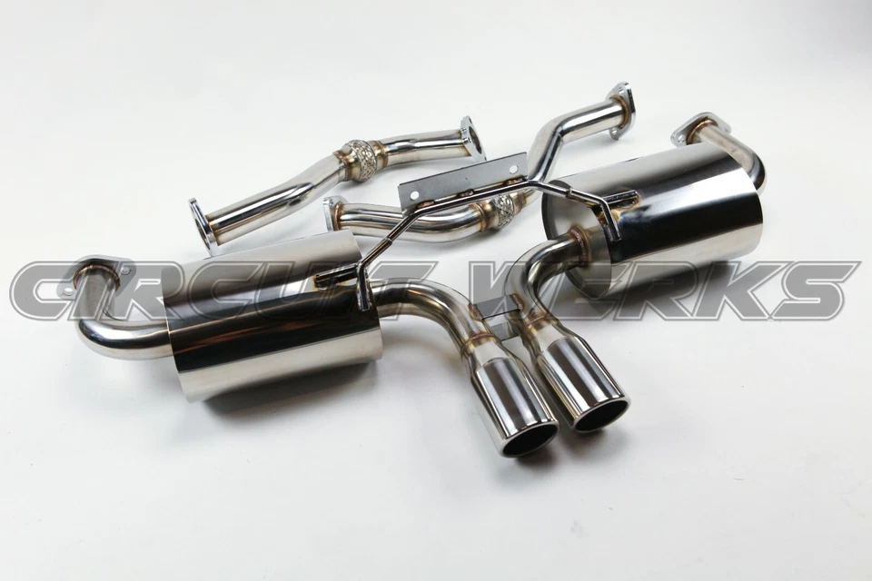 Circuit Werks 2005 - 2008 保时捷 Boxster Cayman 987 Catback 排气 987.1 — 第 1/4 张图片