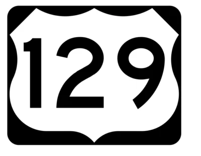 US Route 129 Sticker Aufkleber - Bild 1 von 3