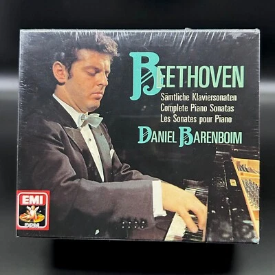 Beethoven COMPLETE PIANO SONATAS Barenboim [EMI 10 CD Box Set] SEALED RARE - Image 1 of 4
